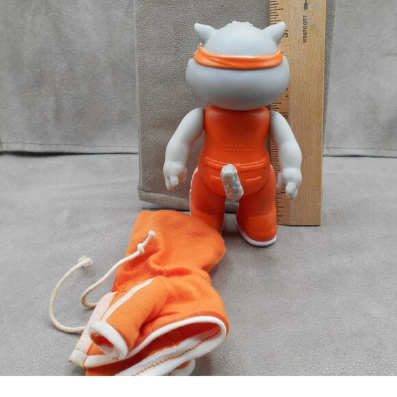 Vintage 1984 Get Along Gang Zipper Cat Dress-up Kids Poseable Vinyl Figure - Picture 7 of 9